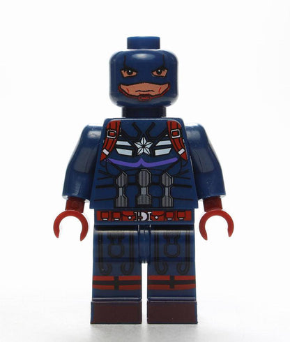 INTROUVABLE MINIFIGURE MARVEL UNIVERS DE 2014: CAPTAIN AMERICA custom ⚠️Derniers articles en stock⚠️