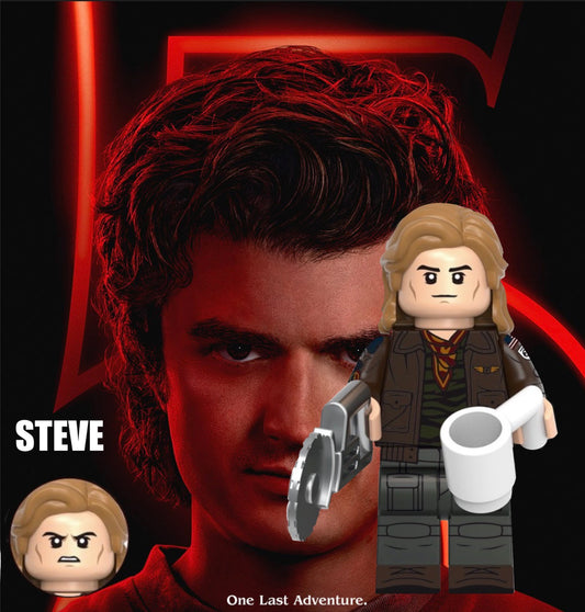 MINIFIGURE STRANGER THINGS UNIVERS: STEVE Custom