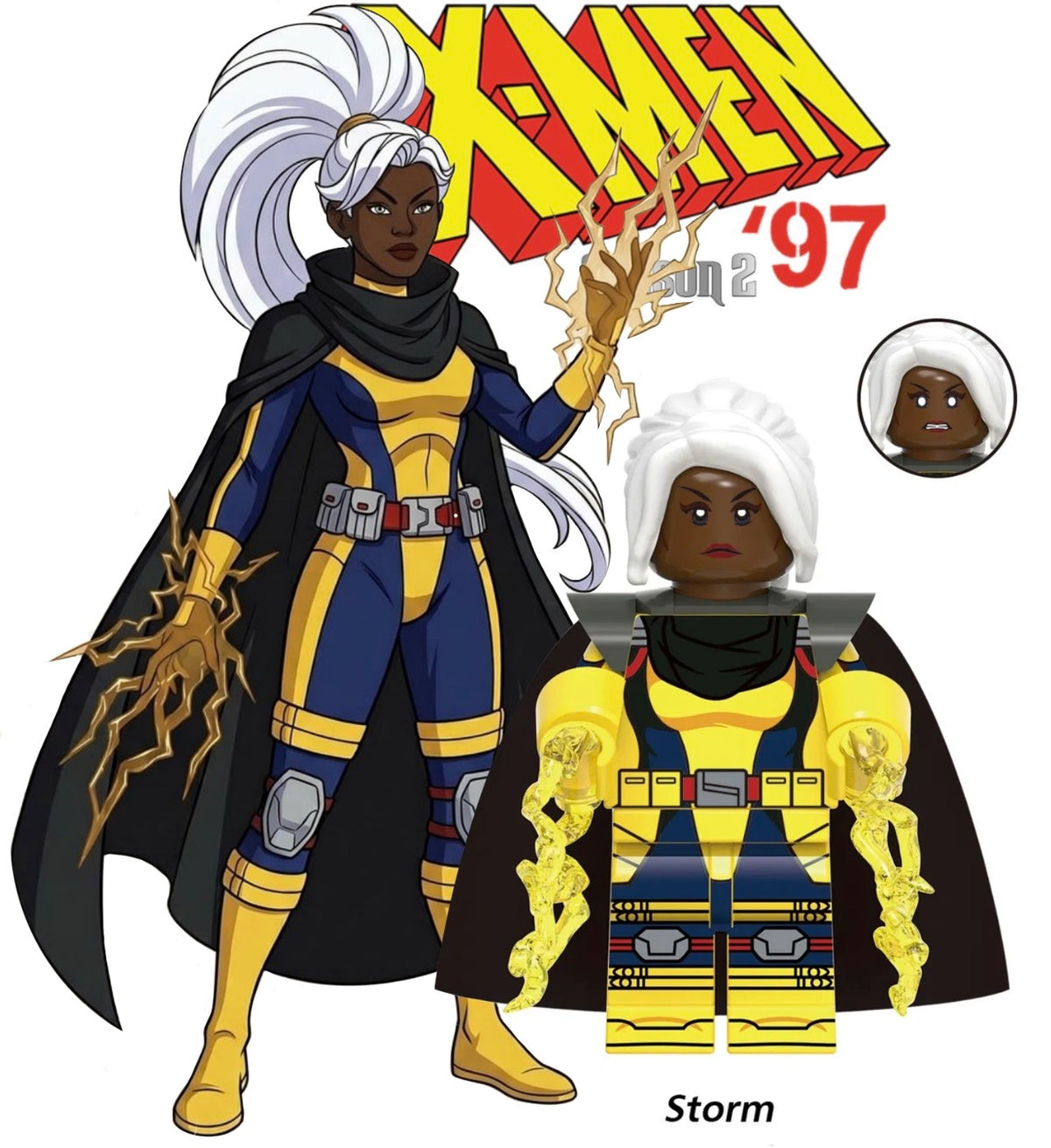 PREVENTE MINIFIGURE MARVEL UNIVERS: STORM Custom Disponibilité Novembre 2026