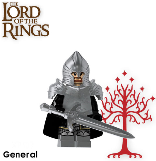 MINIFIGURE LOTR/ THE HOBBIT UNIVERS: GONDOR KNIGHT SOLDIER custom