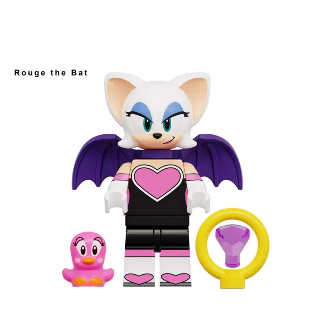 MINIFIGURE  SONIC UNIVERS : ROUGE THE BAT Custom