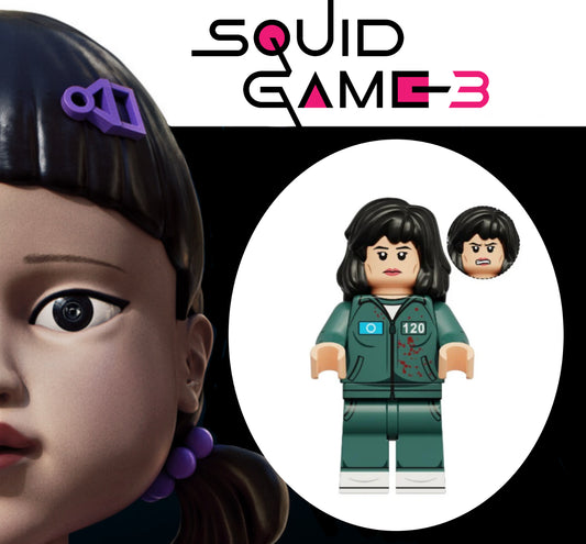 MINIFIGURE SQUID GAME UNIVERS: N°120 custom
