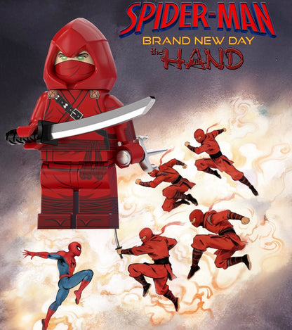 PREVENTE MINIFIGURE MARVEL UNIVERS (SPIDERMAN):THE HAND Custom Disponibilité mi-septembre 2026
