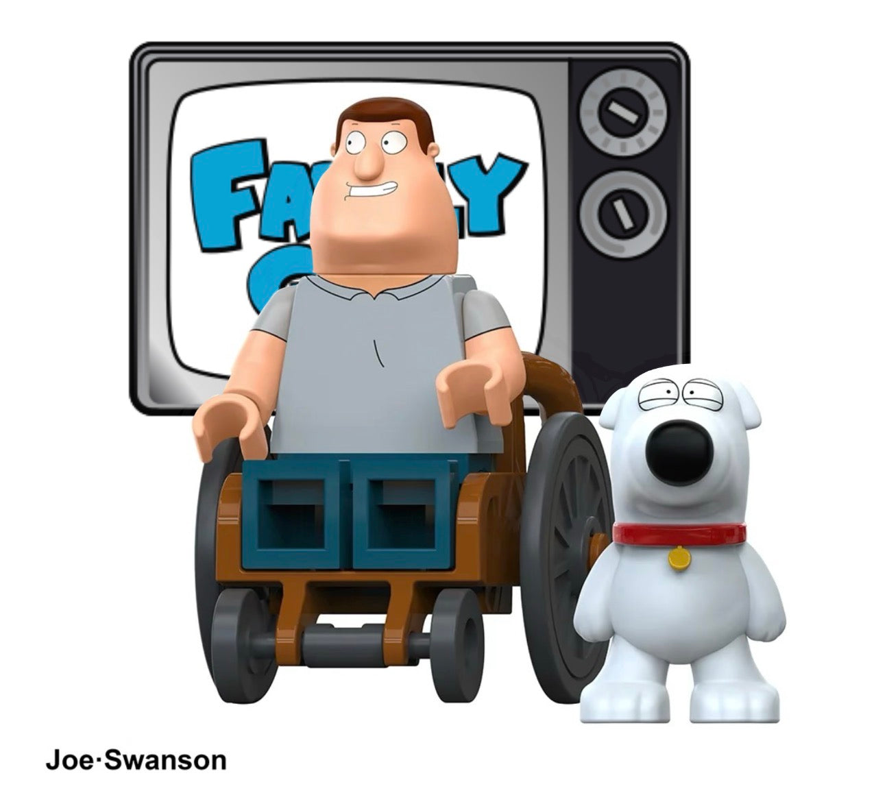 MINIFIGURE FAMILY GUY UNIVERS: JOE SWANSON CUSTOM