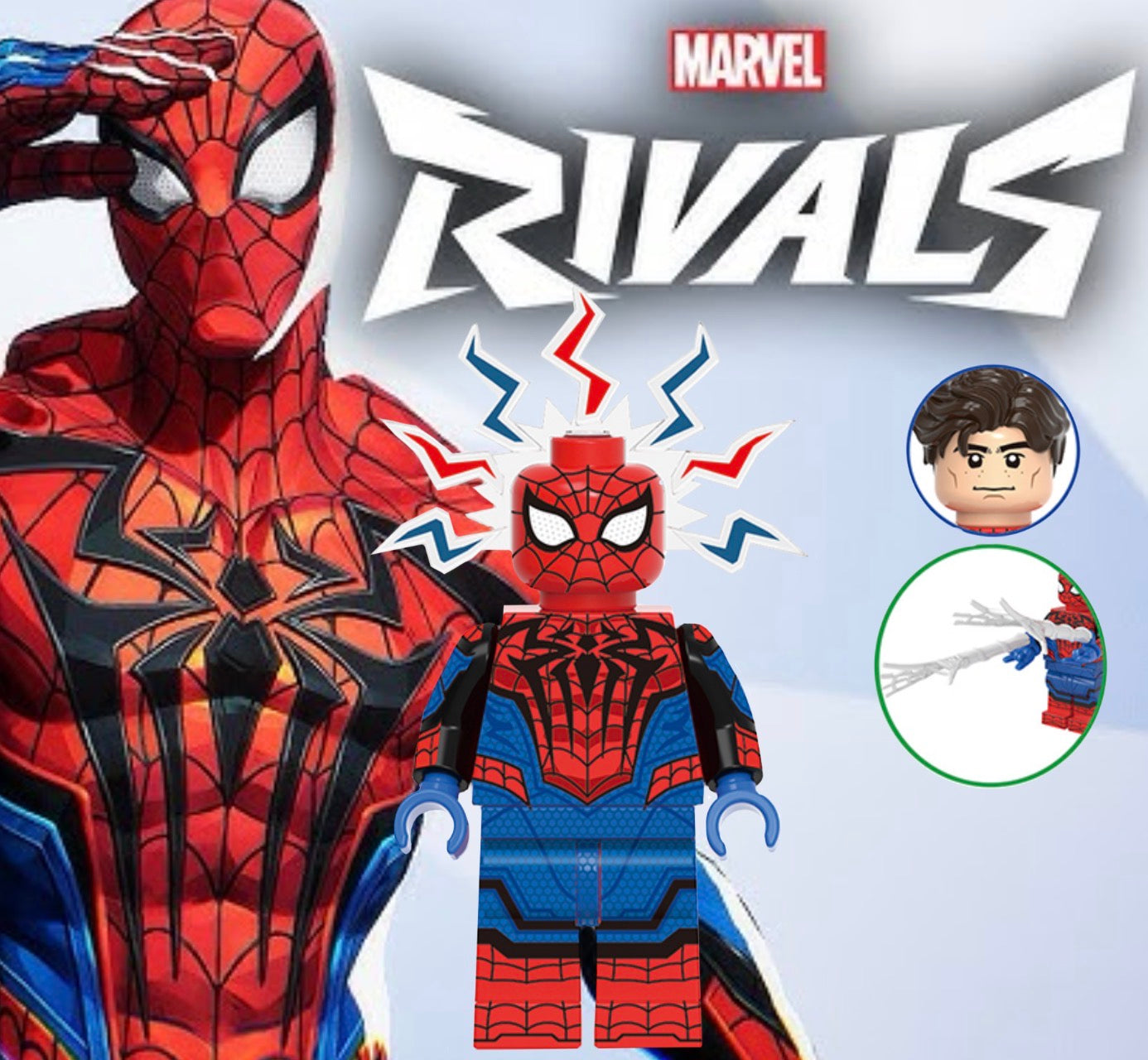 PREVENTE MINIFIGURE MARVEL UNIVERS: SPIDER-MAN RIVALS GAME Custom Disponibilité mi-septembre 2026