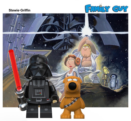 MINIFIGURE FAMILY GUY UNIVERS: STEWIE GRIFFIN (STAR WARS) Custom Disponibilité fin février 2026