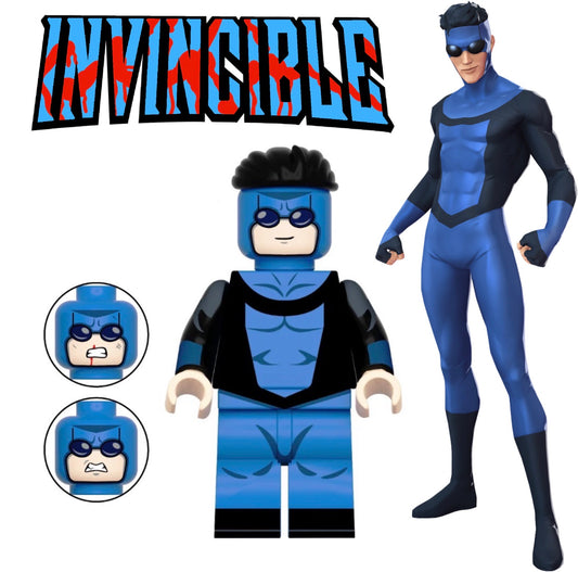 MINIFIGURE INVINCIBLE UNIVERS : INVINCIBLE BLUE SUIT custom