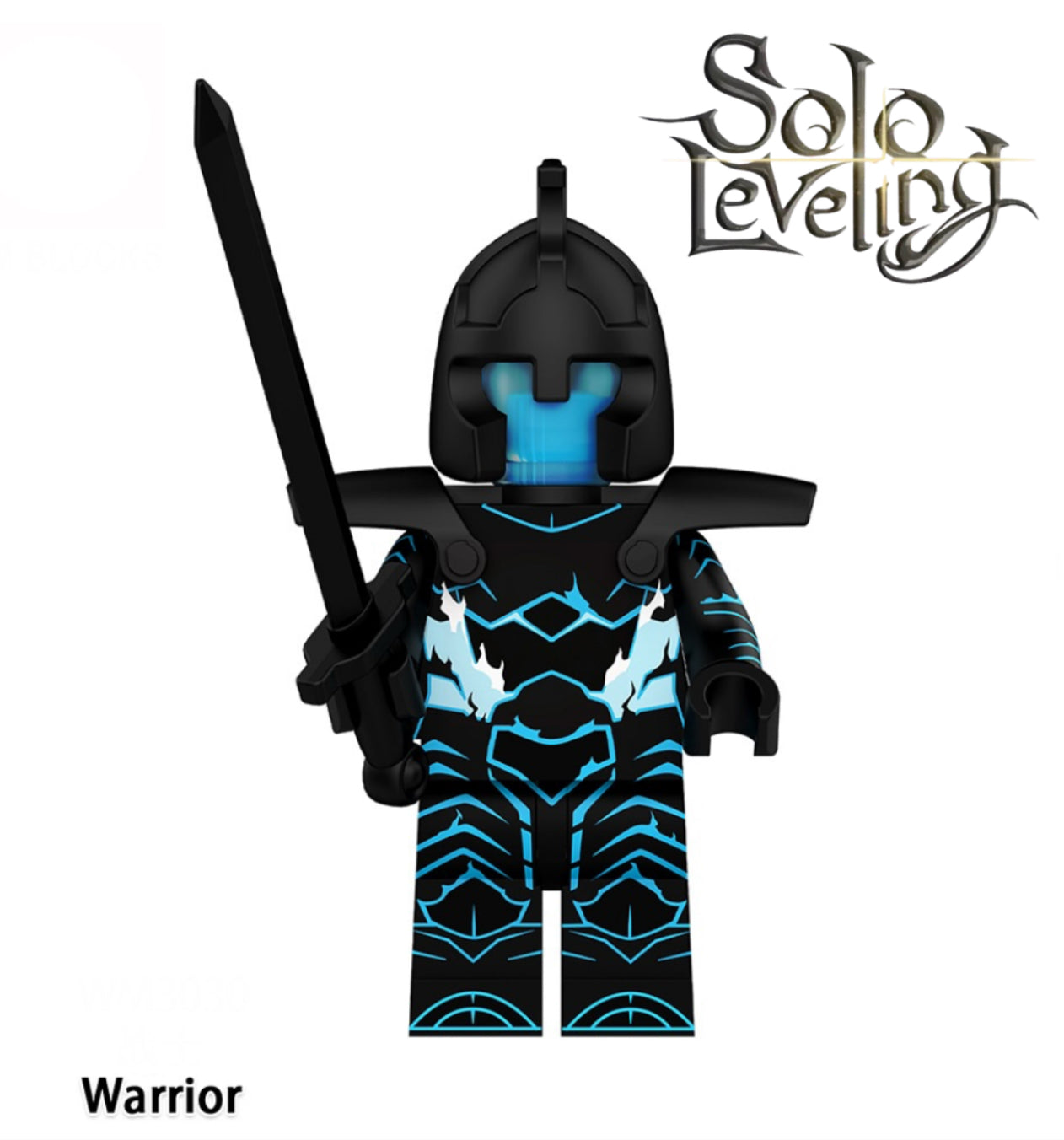 PREVENTE MINIFIGURE SOLO LEVELING UNIVERS: OMBRE WARRIOR custom Disponibilité fin octobre 2025