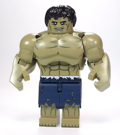 ♥️♥️♥️BIG MINIFIGURE MARVEL UNIVERS: INCREDIBLE HULK (C) ♥️♥️♥️custom