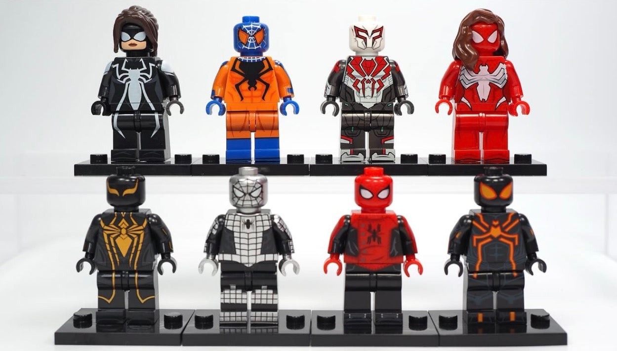 MINIFIGURE MARVEL UNIVERSE (SPIDERMAN): SPIDER-MAN BIG TIME STEALTH SUIT Custom