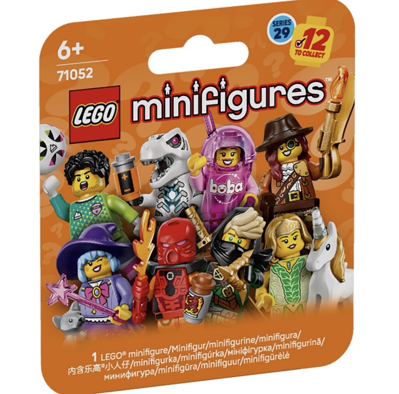 LEGO MINIFIGURE SÉRIES 29: UNICORN ELF "socle+fascicule"  ORIGINAL LEGO MINIFIGURINES