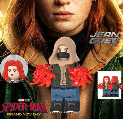 PREVENTE MINIFIGURE MARVEL UNIVERS (SPIDERMAN): JEAN GREY Custom Disponibilité mi-septembre 2026