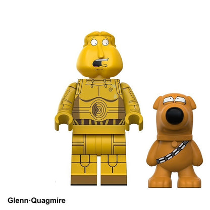 MINIFIGURE FAMILY GUY UNIVERS: GLENN QUAGMIRE (STAR WARS) Custom