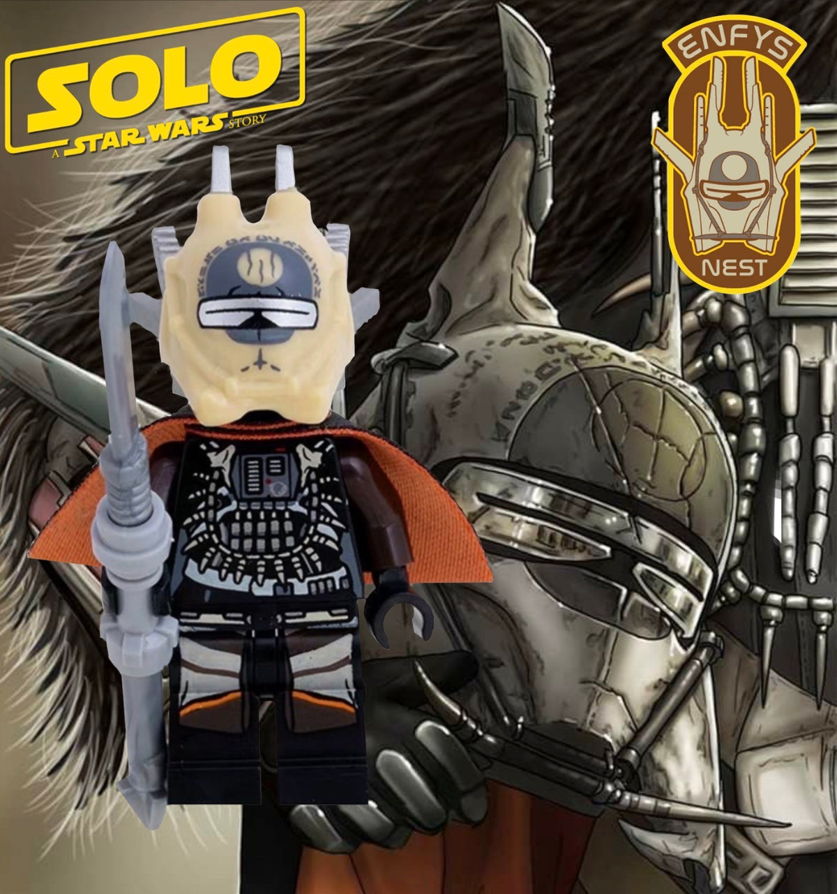 PREVENTE MINIFIGURE STAR WARS (SOLO) UNIVERS: ENFYS NEST CUSTOM Disponibilité fin septembre 2026