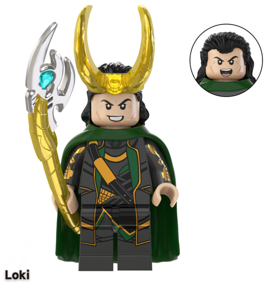 MINIFIGURE LOKI "SAISON2" custom