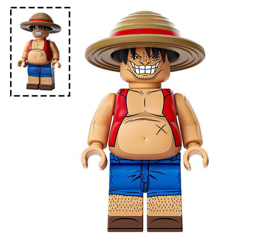 MINIFIGURE LUFFY (GROS VENTRE) custom