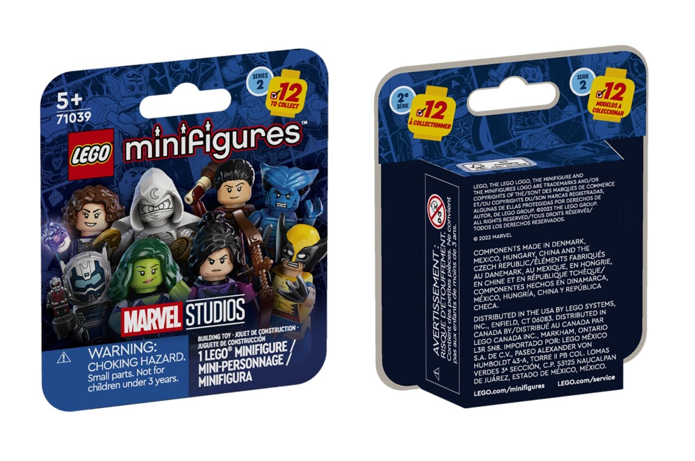 MINIFIGURE MARVEL SÉRIES 2: Agatha Harkness "Socle+Fascicule inclus "