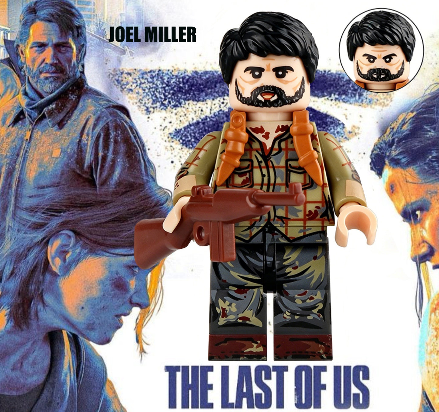 PREVENTE MINIFIGURE LAST OF US UNIVERS: JOËL (Version B) CUSTOM Disponibilité début juillet 2026