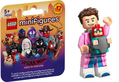 PREVENTE LEGO MINIFIGURE SÉRIES ACROSS THE SPIDER-VERSE : PETER B. PARKER & MAYDAY "Socle+Fascicule inclus " Disponibilité mi-septembre 2025