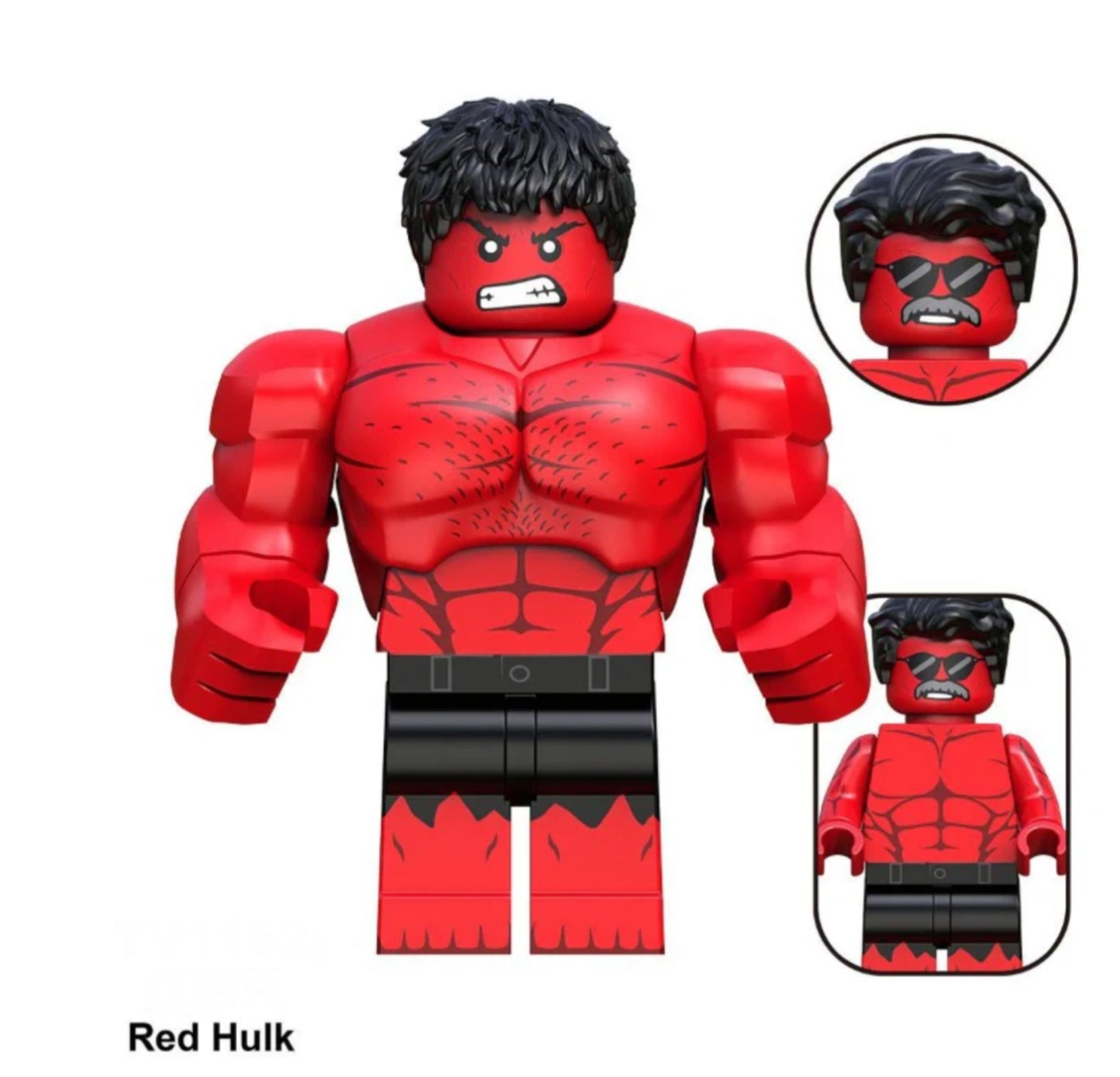PREVENTE MINIFIGURE MARVEL UNIVERS: RED HULK custom Disponibilité fin octobre 2025