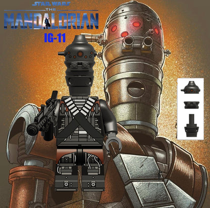 PREVENTE ♥️♥️MINIFIGURE STAR WARS UNIVERS: IG-11 ♥️♥️Custom Disponibilité fin août 2026