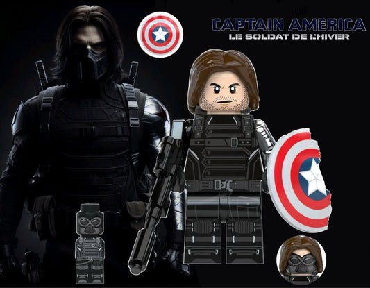 PREVENTE MINIFIGURE MARVEL UNIVERS: WINTER SOLDIER custom Disponibilité fin octobre 2025