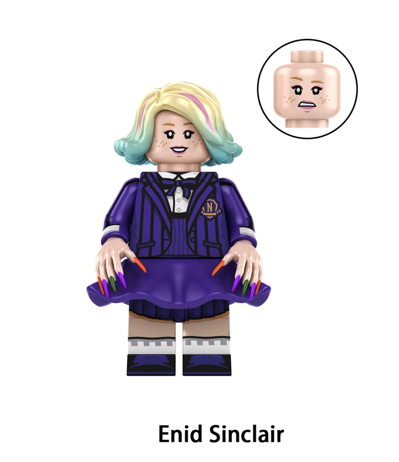MINIFIGURE WEDNESDAY UNIVERS: ENID SINCLAIR Custom