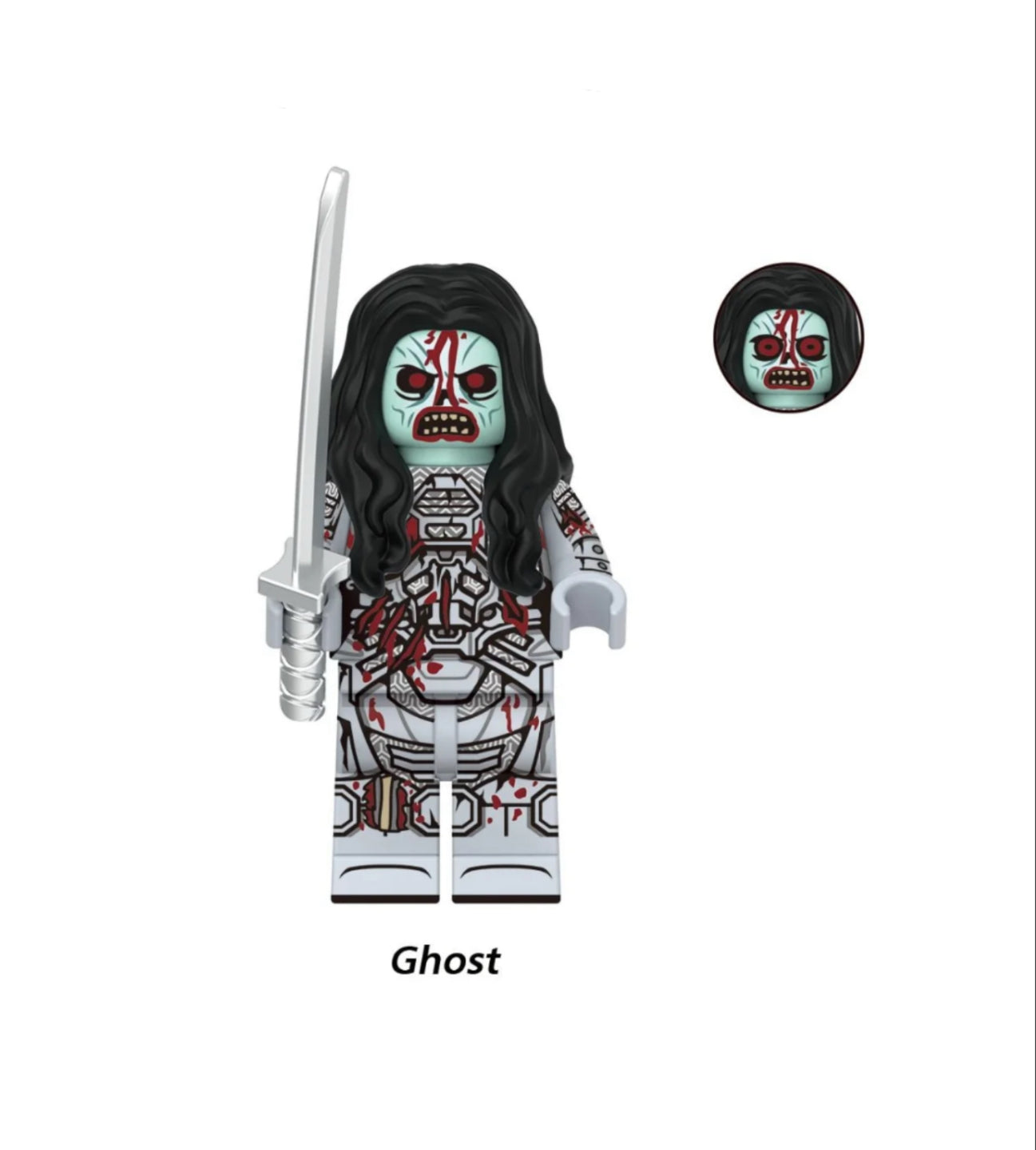 PREVENTE MINIFIGURE MARVEL UNIVERS : GHOST MARVEL ZOMBIE custom Disponibilité fin Novembre 2025