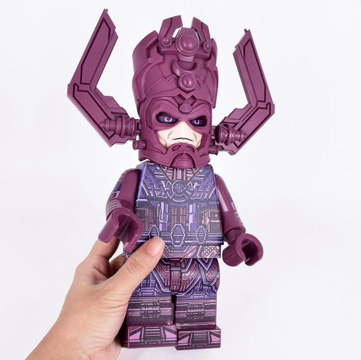 PRÉVENTE ♥️♥️♥️GIANT MINIFIGURE MARVEL UNIVERS: GALACTUS FANTASTIC FOUR MOVIE♥️♥️♥️custom Disponibilité décembre 2025