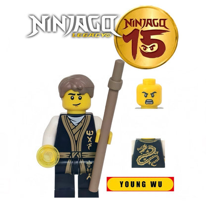 ⭐️ ⭐️ ⭐️MINIFIGURE 15 ANNIVERSAIRE NINJAGO LEGACY UNIVERS: Young Wu ⭐️ ⭐️ ⭐️ CUSTOM Disponibilité fin avril 2026