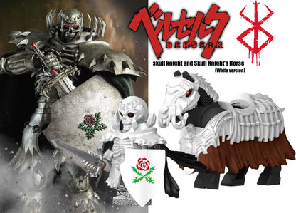 ♥️♥️♥️MINIFIGURE BERSERK UNIVERS: SKULL KNIGHT AND SKULL KNIGHT’S HORSE ♥️♥️♥️custom