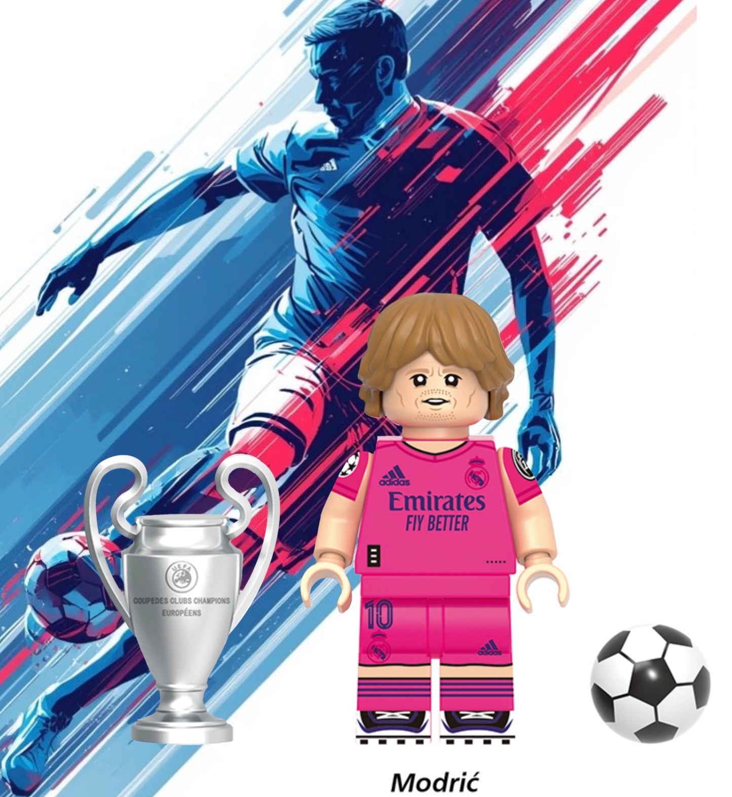 MINIFIGURE FOOTBALL UNIVERS: MODRIC custom