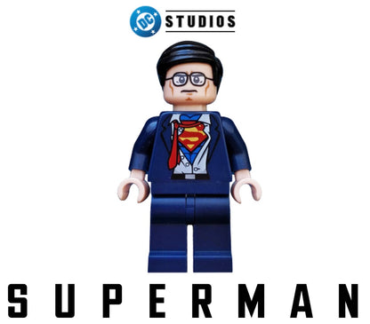 INTROUVABLE MINIFIGURE DC UNIVERS DE 2013: Clark Kent/Superman  Custom ⚠️Derniers articles en stock⚠️