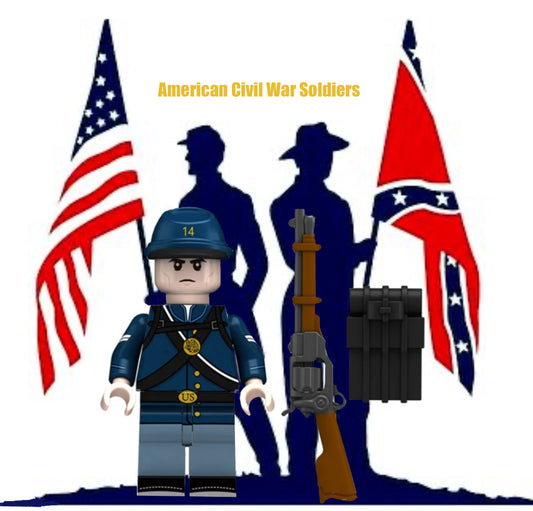 MINIFIGURE ARMY UNIVERS: AMERICAN CIVIL WAR   Custom