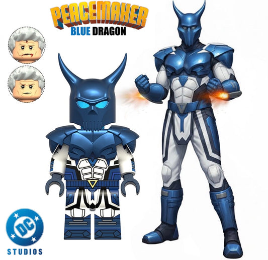⭐️⭐️⭐️MINIFIGURE DC UNIVERS : BLUE DRAGON (VERSION C)⭐️⭐️⭐️custom