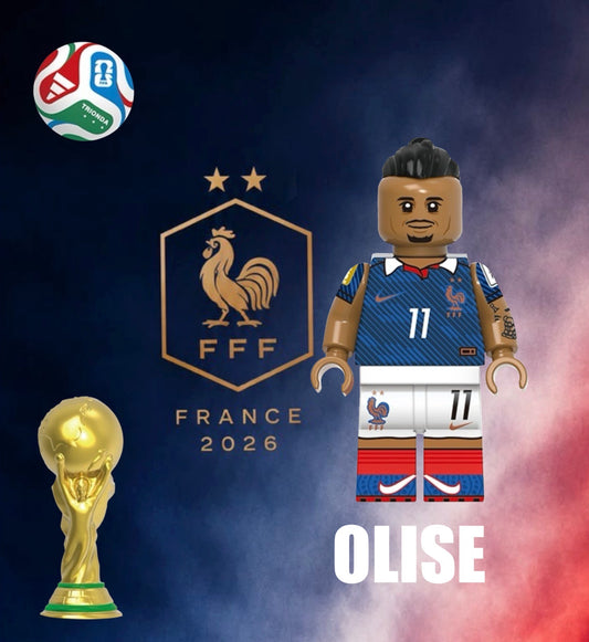 PREVENTE MINIFIGURE FOOTBALL UNIVERS: OLISE custom DISPONIBILITÉ DEBUT NOVEMBRE 2026