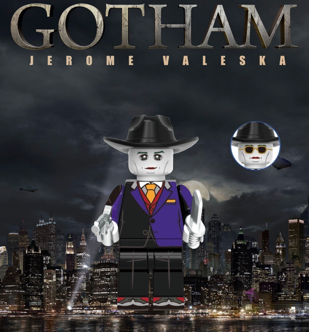 PREVENTE MINIFIGURE DC UNIVERS: JEROME VALESKA Custom Disponibilité fin juin 2026