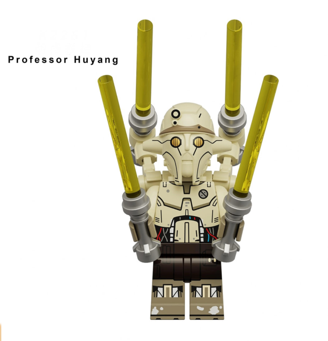 ♥️♥️♥️MINIFIGURE STAR WARS UNIVERS:  PROFESSEUR HUYANG ♥️♥️♥️CUSTOM