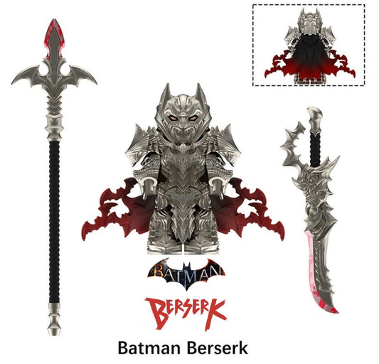♥️♥️MINIFIGURE DC UNIVERS: ♥️♥️♥️ Batman of the Animated Series Dark Ages Berserker Batman custom
