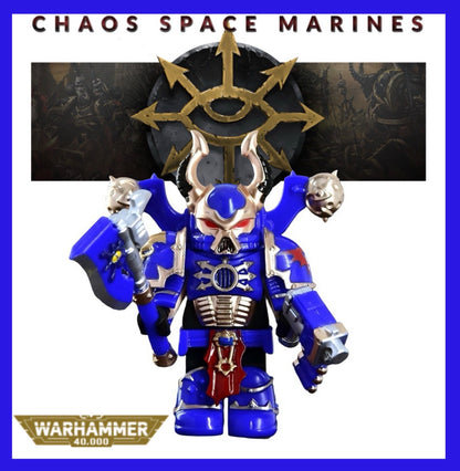 PREVENTE MINIFIGURE WARHAMMER 40K UNIVERS: NIGHT LORDS custom Disponibilité fin juin 2026