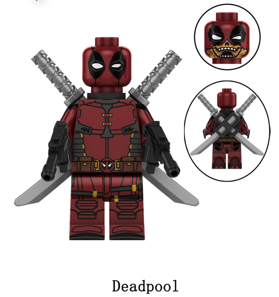 MINIFIGURE DEADPOOL ZOMBIE custom