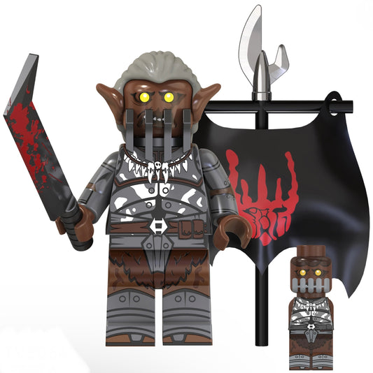 MINIFIGURE  LOTR URUK-HAI CUSTOM