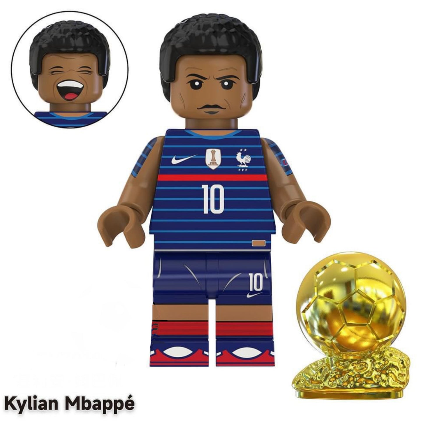 MINIFIGURE FOOTBALL UNIVERS ⚽️: KYLIAN MBAPPÉ custom