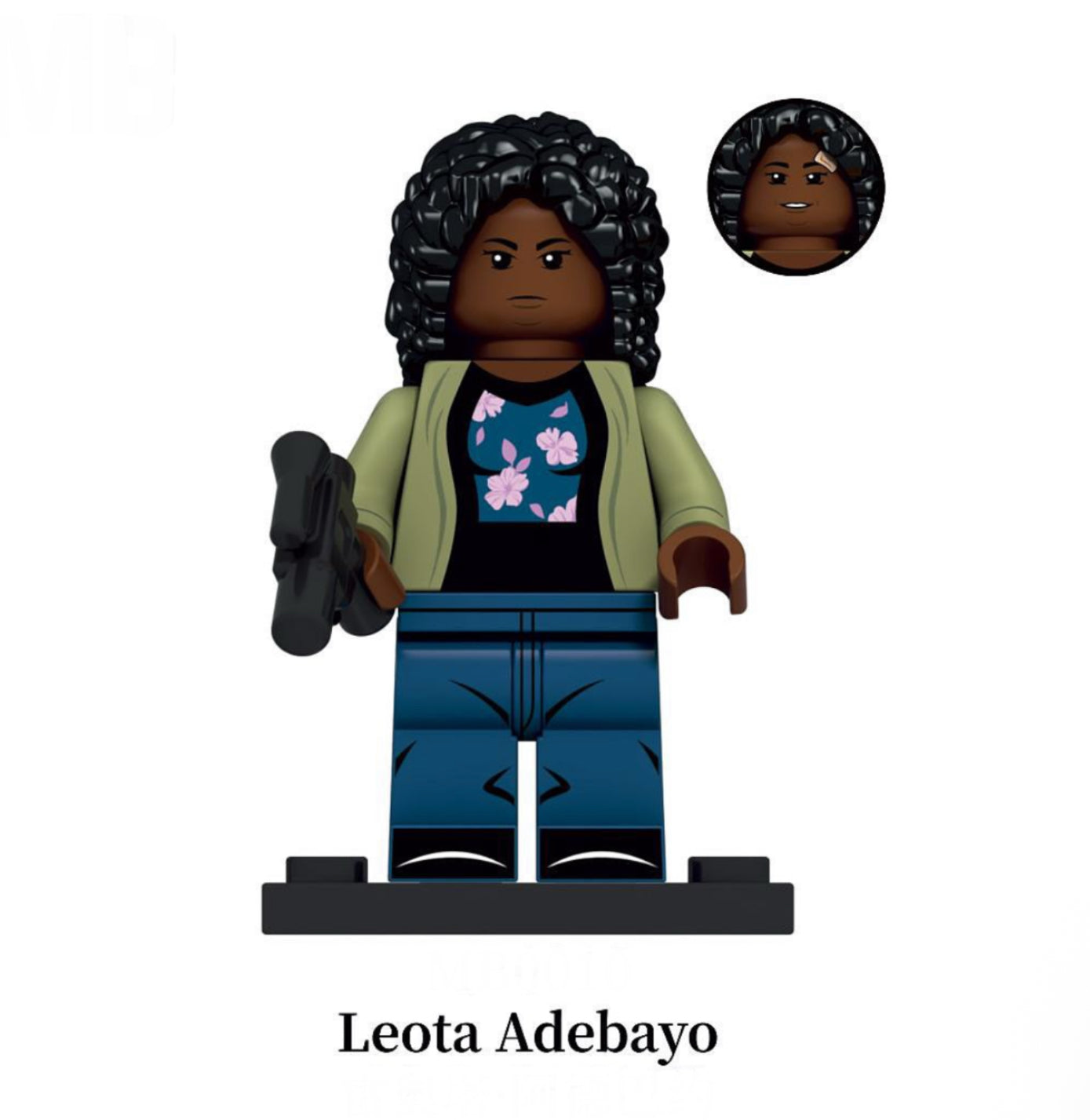 PREVENTE ♥️♥️♥️MINIFIGURE DC UNIVERS : LEOTA ADEBAYO ♥️♥️♥️custom Disponibilité fin Novembre 2025