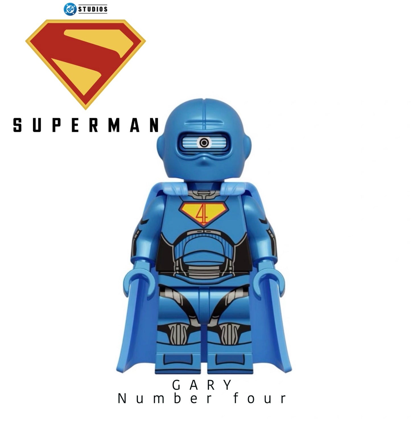 PREVENTE MINIFIGURE DC UNIVERS: GARY Number four Custom Disponibilité fin septembre 2026
