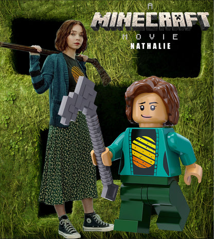 PREVENTE MINIFIGURE MINECRAFT UNIVERS : NATALIE custom Disponibilité fin Novembre 2025