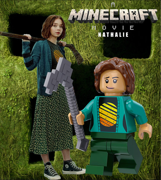 PREVENTE MINIFIGURE MINECRAFT UNIVERS : NATALIE custom Disponibilité fin Novembre 2025