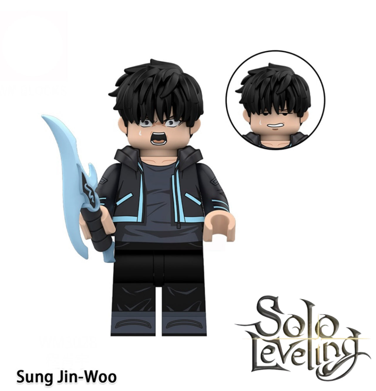 PREVENTE MINIFIGURE SOLO LEVELING UNIVERS: SUNG JIN-WOO custom Disponibilité fin octobre 2025