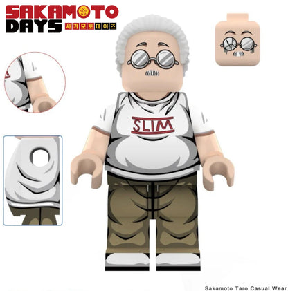 EDITION LIMITÉE ⭐️⭐️⭐️ MINIFIGURE SAKAMOTO DAYS UNIVERS: SAKAMOTO TARO ⭐️⭐️⭐️custom