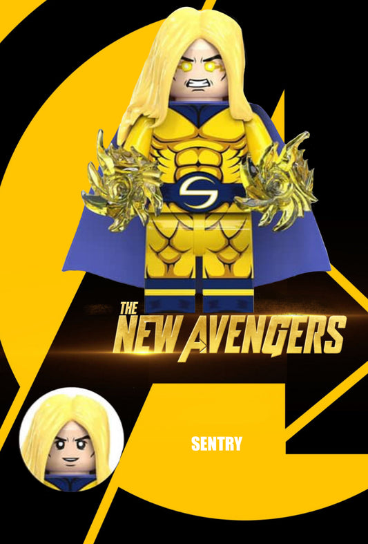 MINIFIGURE MARVEL UNIVERS: SENTRY (THE NEW AVENGERS) custom